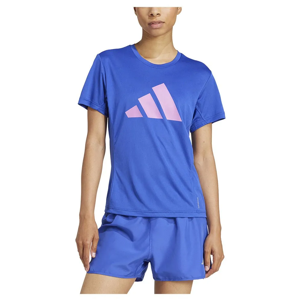 

Футболка adidas Run It, синий