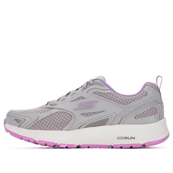 Кроссовки go run 'grey purple' Skechers, серый