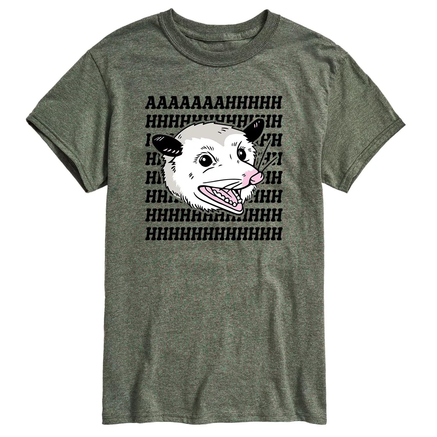 

Мужская футболка с рисунком Screaming Possum Licensed Character