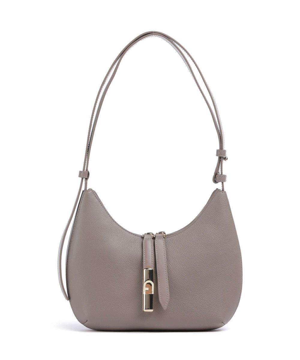 

Сумка через плечо Goccia из зернистой телячьей кожи Furla, коричневый