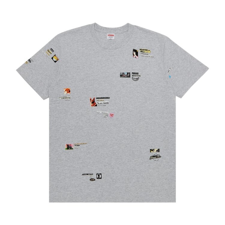 

Футболка Supreme Upset Tee, цвет Ash Grey