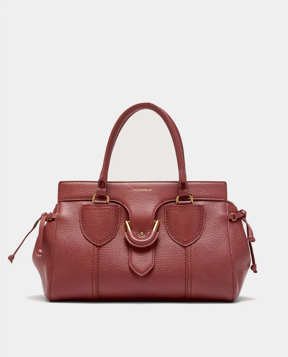

Кожаная сумочка из коллекции York Coccinelle, розовый