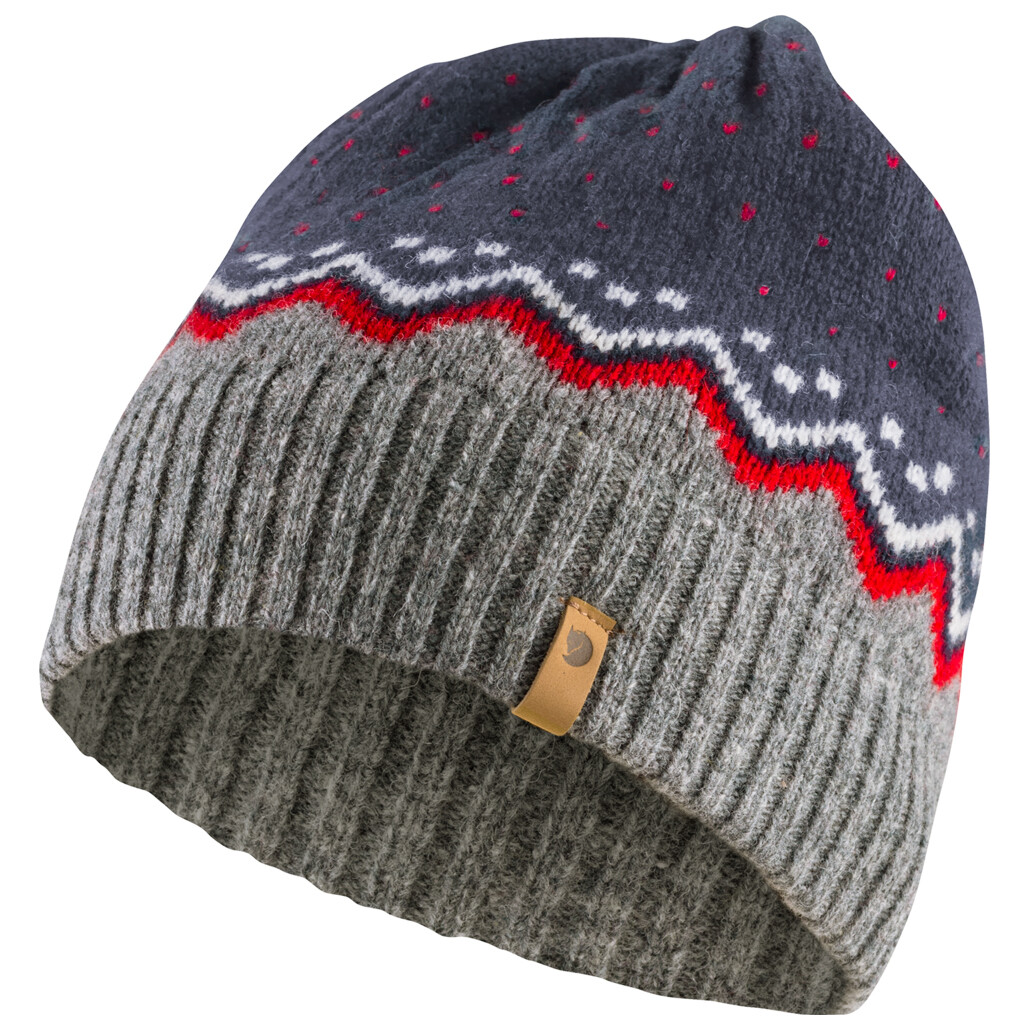 

Шапка Fjällräven Övik Knit Hat, темно-синий