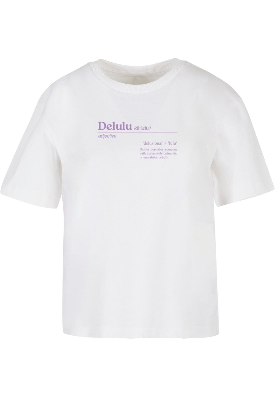 

Футболка Mister Tee Shirt Delulu Definition, белый
