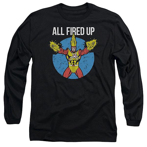 

Футболка с длинным рукавом adult justice league of america firestorms party Licensed Character