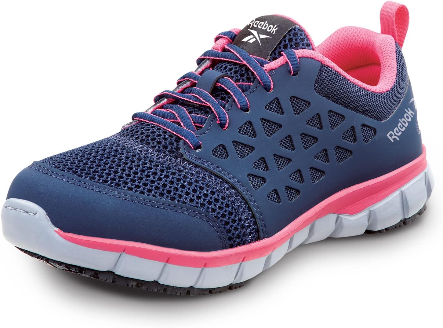 

Мужские кроссовки Reebok Work Sublite Cushion с электрозащитным носком из сплава - черные