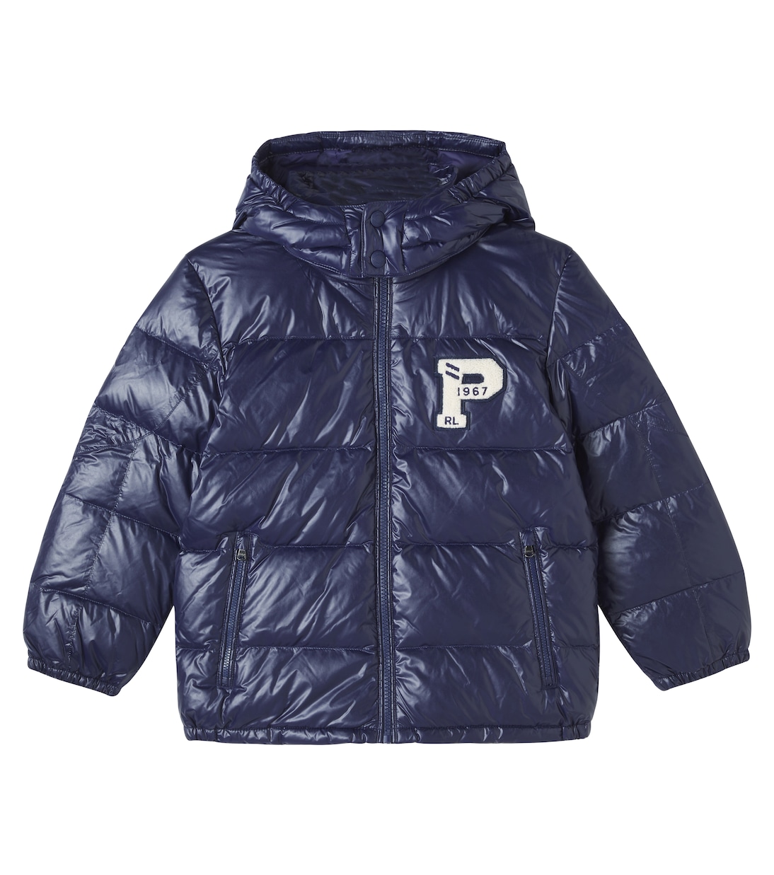 

Стеганая куртка-пуховик Polo Ralph Lauren Kids, Refined Navy