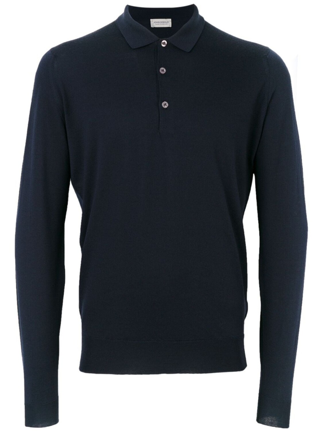 

John Smedley трикотажное поло 'Belper', синий