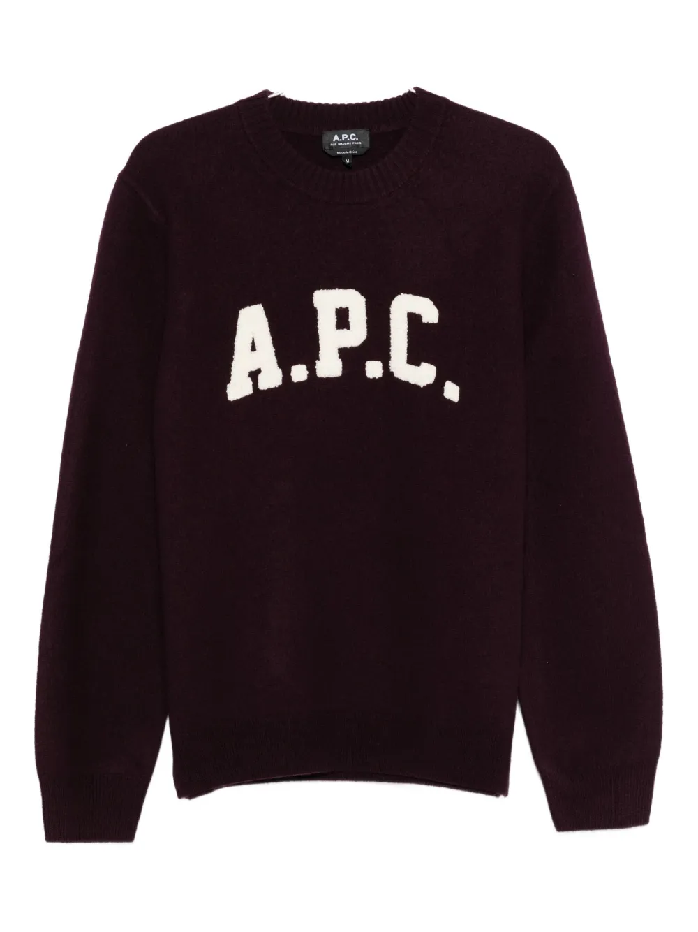 

Свитер Jay с логотипом A.P.C., красный