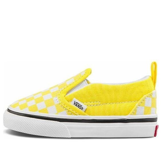 

Кроссовки slip-on v low tops casual skateboarding shoes yellow white Vans, желтый