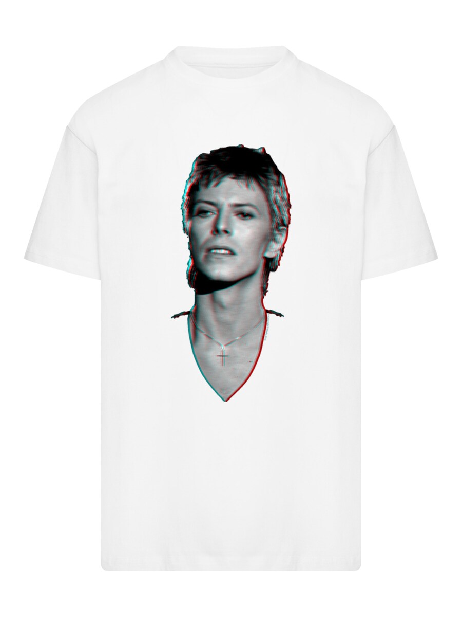 

Рубашка F4NT4STIC TV Times Pop Star David Bowie Portrait 1977, белый