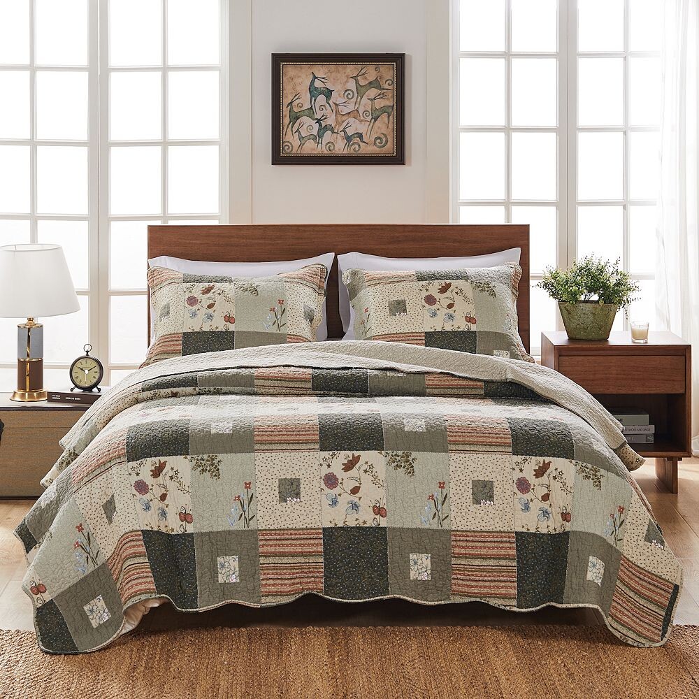 

Комплект лоскутных одеял Greenland Home Fashions Sedona, мультиколор