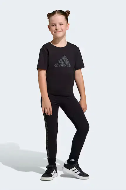 Комплект из эластичного хлопка Adidas, черный