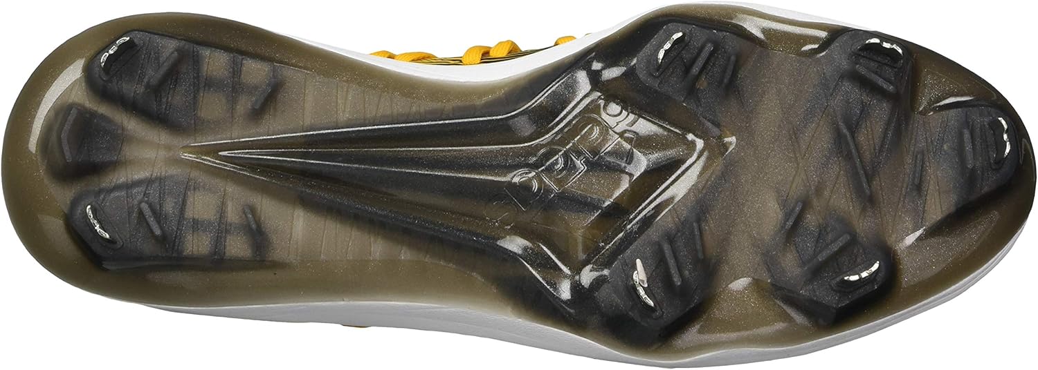 Бейсбольные бутсы для мужчин Adidas Afterburner 6, золотой/белый/черный — фото 4