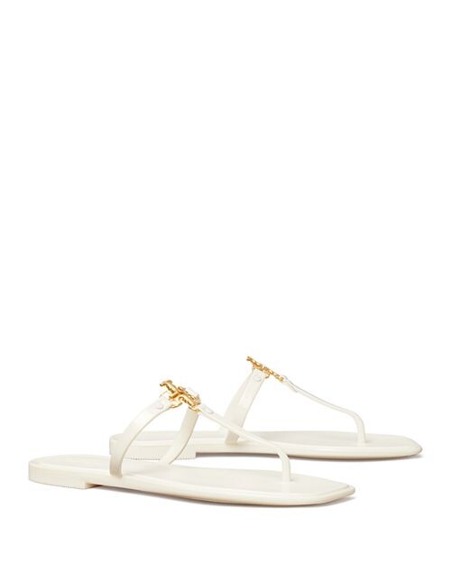 

Женские сандалии-стринги Roxanne Jelly Tory Burch, цвет Ivory/Cream