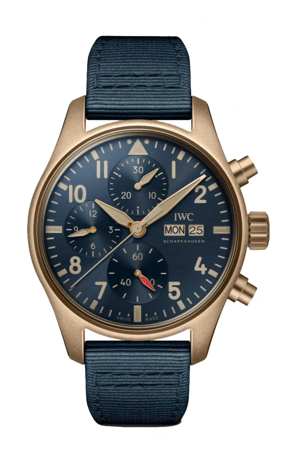 Хронограф для пилотов 41 - IW388109 IWC SCHAFFHAUSEN, серебряный