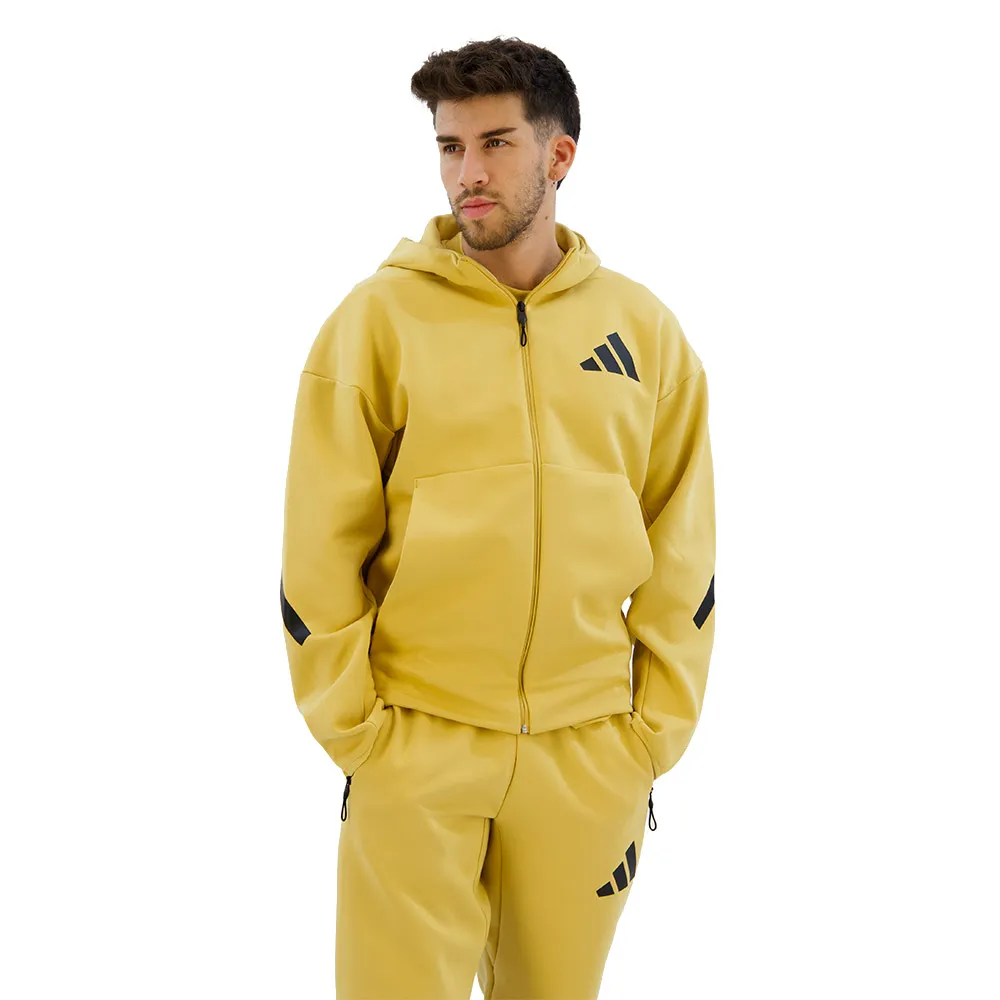 

Толстовка adidas New Z.N.E full zip, желтый