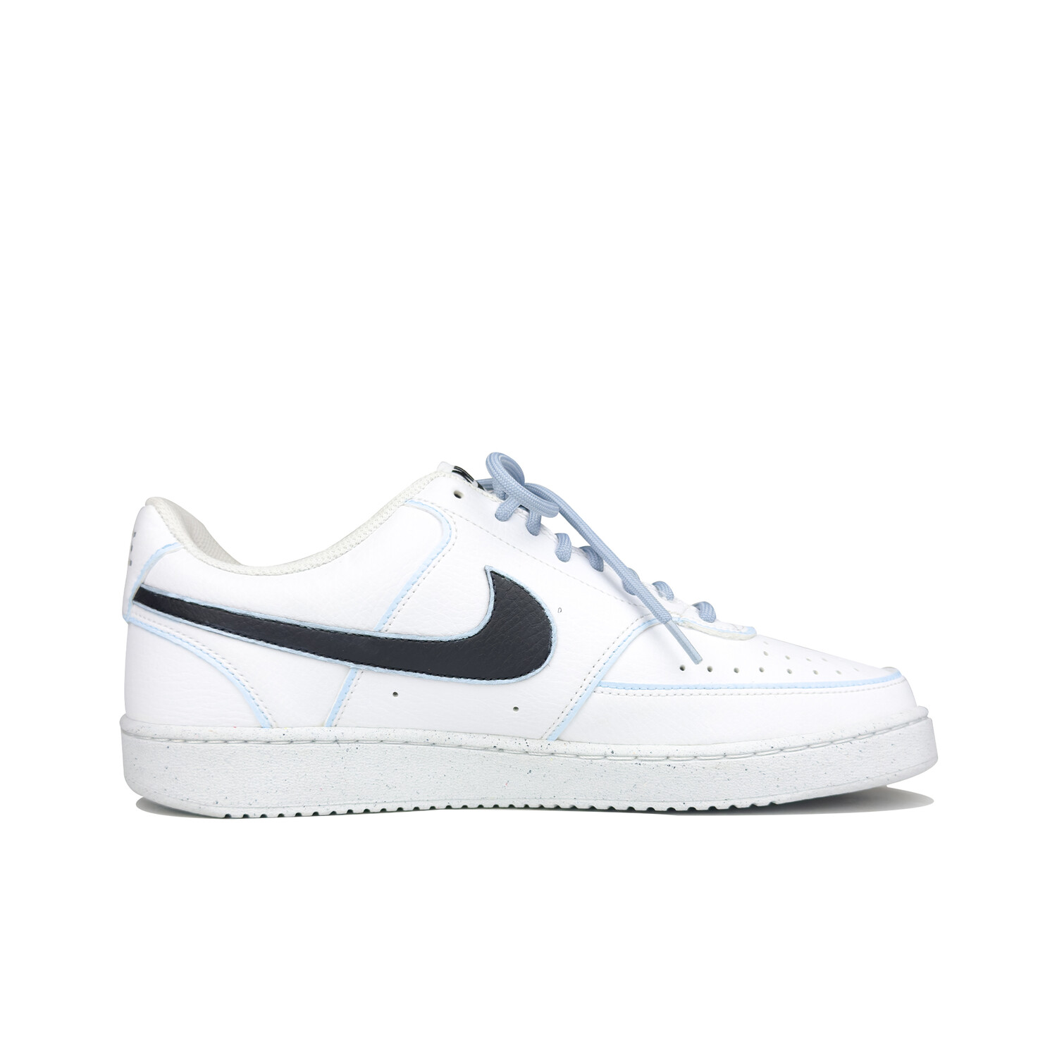

Кроссовки Nike Court Vision Skateboarding Shoes Men Low-top White/blue, синий