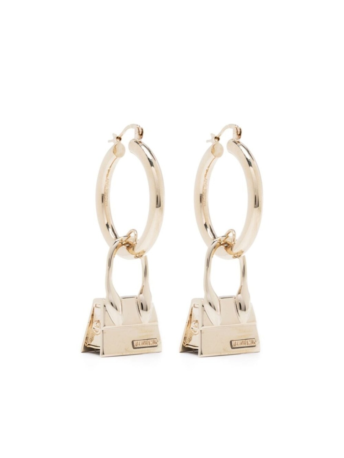 

Серьги Les Chiquito Bag Jacquemus, золотой