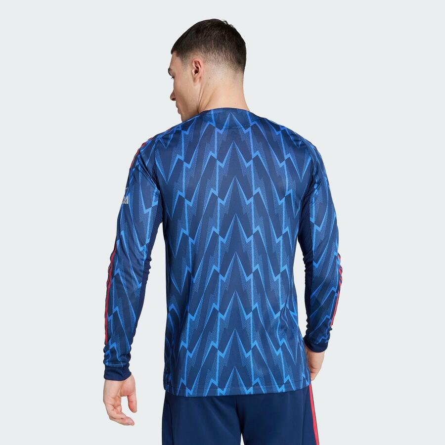 ADIDAS Оригинальная выездная футболка Арсенала 25/26 с длинным рукавом — фото 3