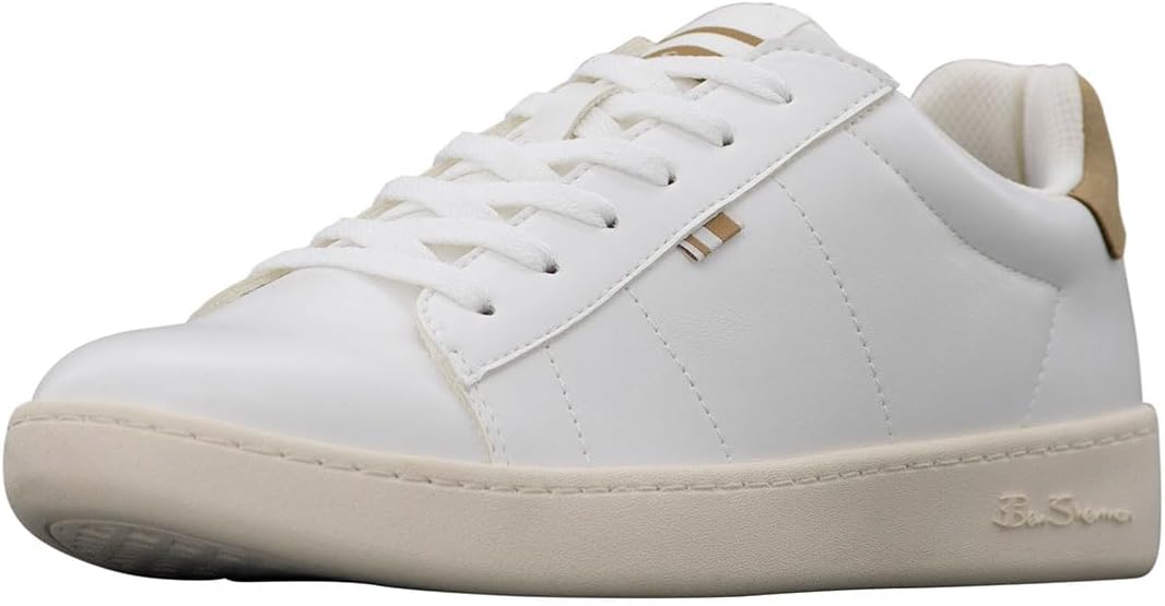 

Мужские модные кроссовки Hampton Ben Sherman, белый/бежевый