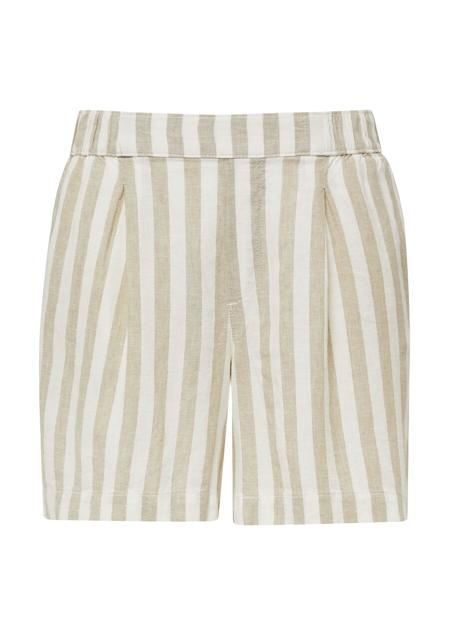 

Широкие шорты со складками спереди s.Oliver, Cappuccino