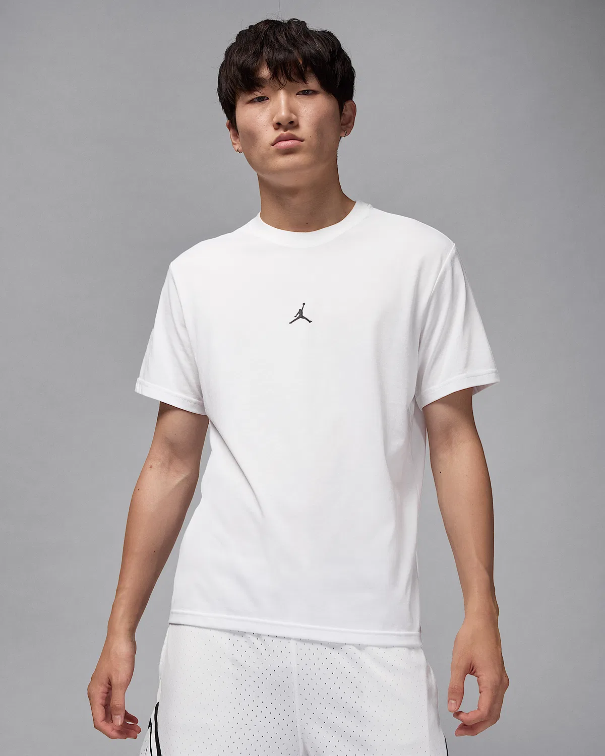 Мужская футболка Dri-FIT Jumpman Jordan Sport, White/Black
