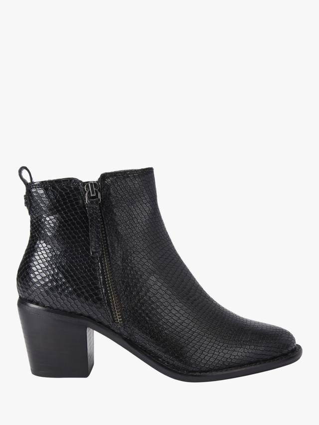 Кожаные ботинки Secil до щиколотки Carvela, Black/Comb