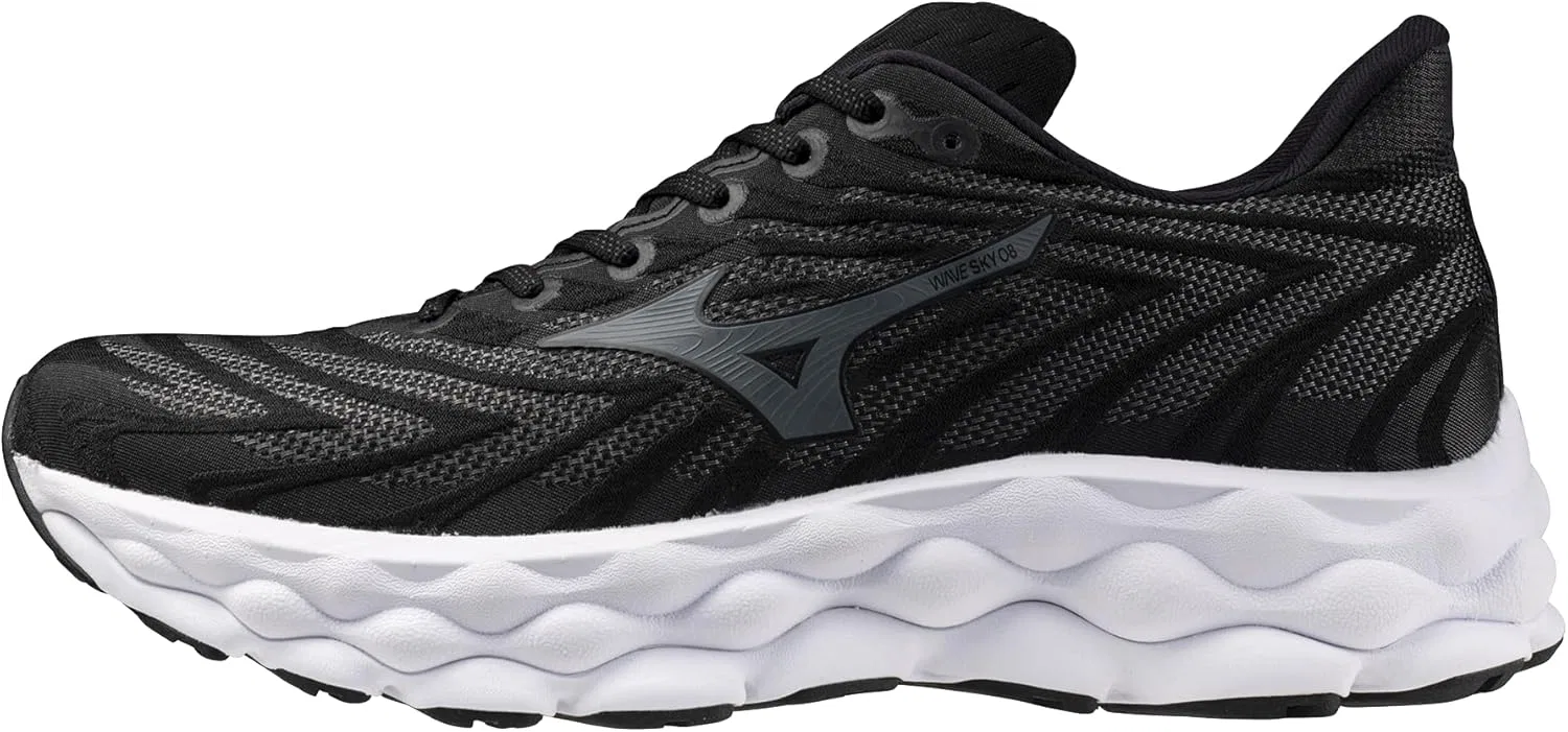 Мужские беговые кроссовки Mizuno Wave Sky 8, 2-Black Metallic Grey