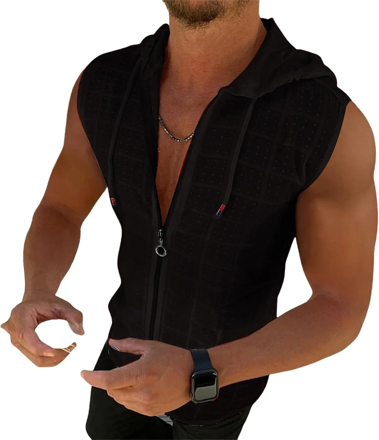 

Мужские майки для тренировок 2025, летние, с полной молнией RSZGSWS