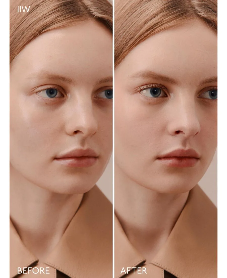 Тональная основа Plein Air, Luminous Matte Skincare Foundation, 1,11 унции HERMÈS, 17w vanille is a slightly apricot-colouкрасный светлый-бежевый — фото 4