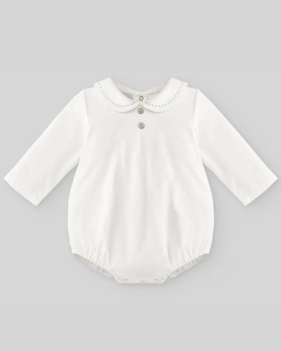 

Хлопковое детское боди цвета экрю PAZ Rodríguez, цвет Crudo