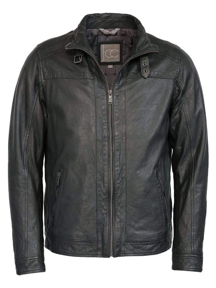 

Кожаная куртка JCC 3102240, цвет graphite grey