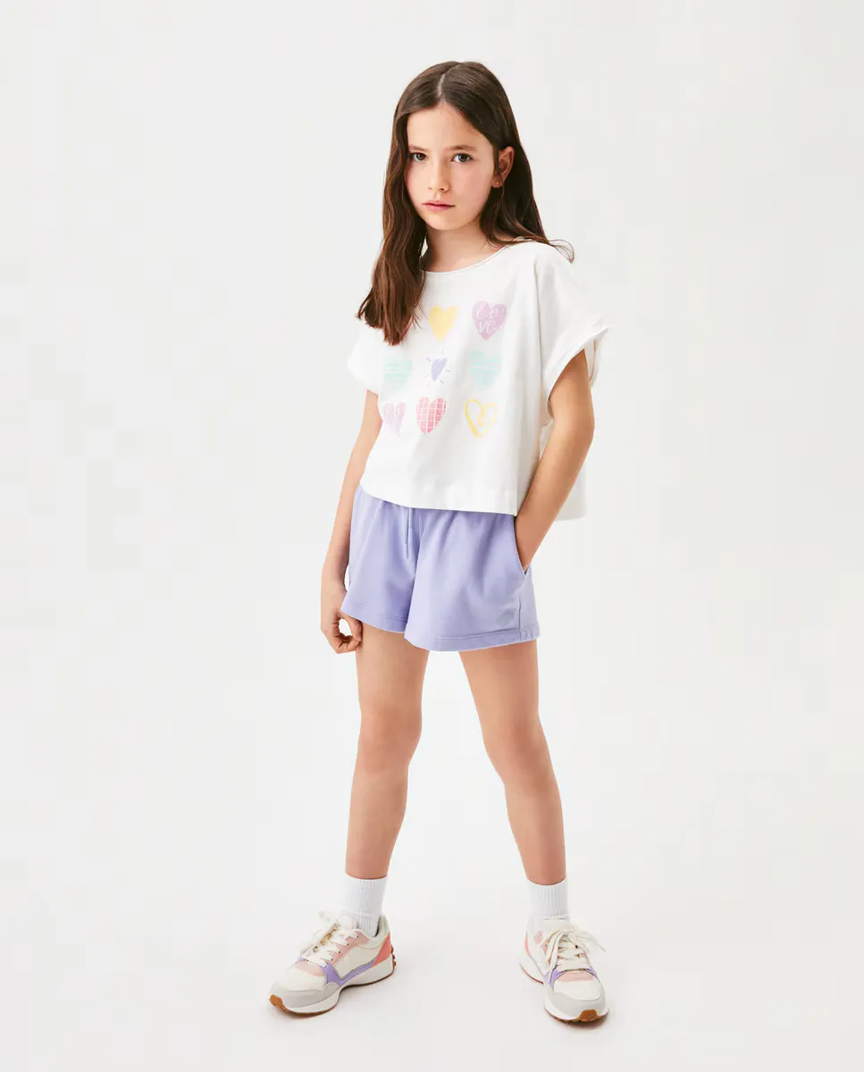 

Базовые шорты для девочек Kids El Corte Inglés, синий