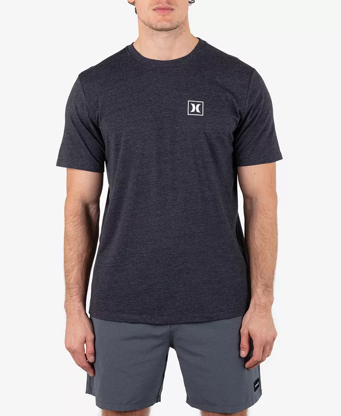 

Мужская футболка Icon Boxed с короткими рукавами Hurley, черный