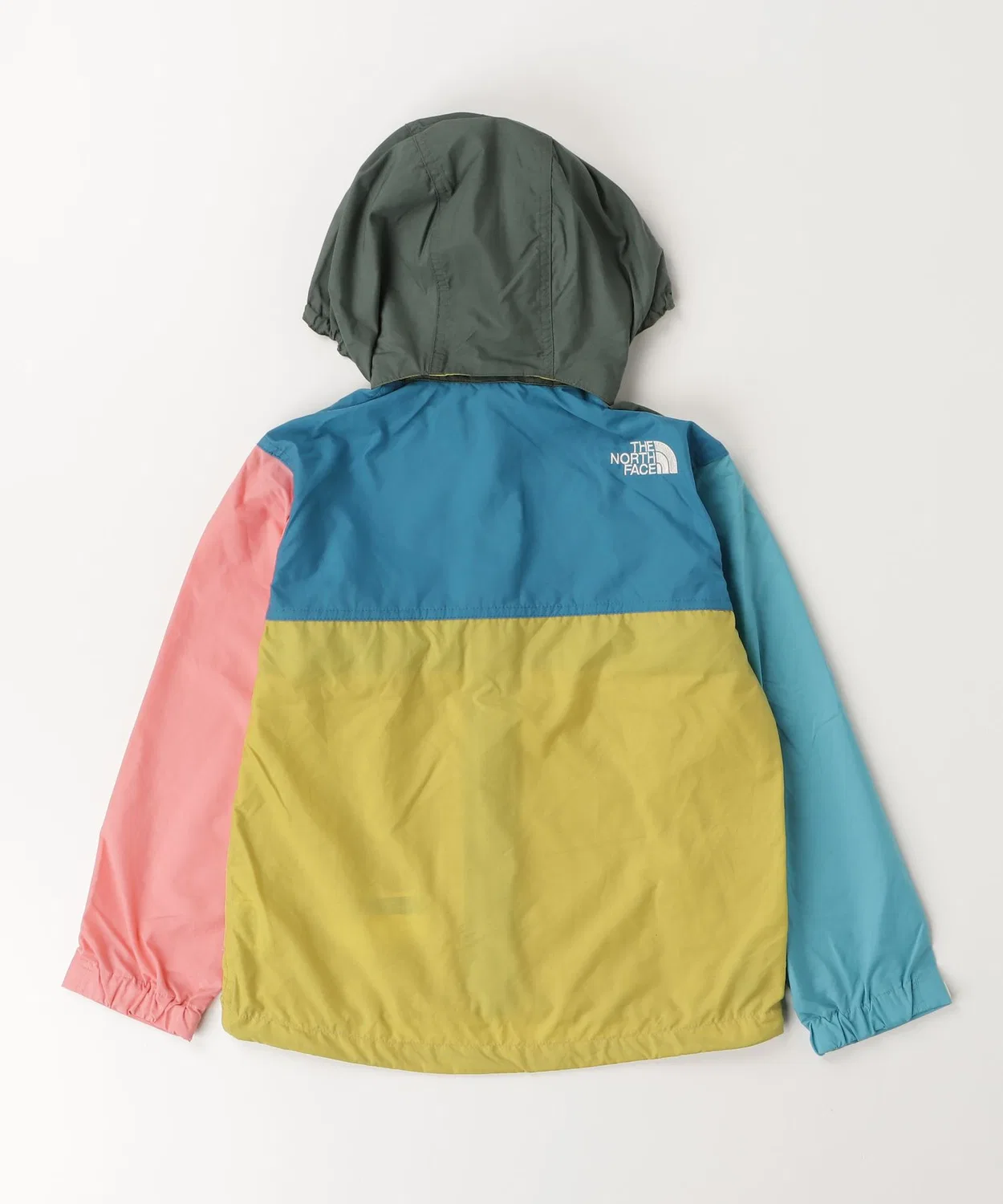 Ветровка The North Face Grand Compact Jacket детская оливковая — фото 2