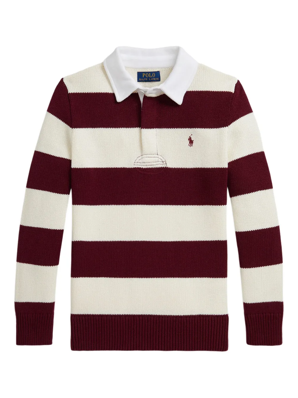 

Свитер в полоску POLO RALPH LAUREN KIDS, белый