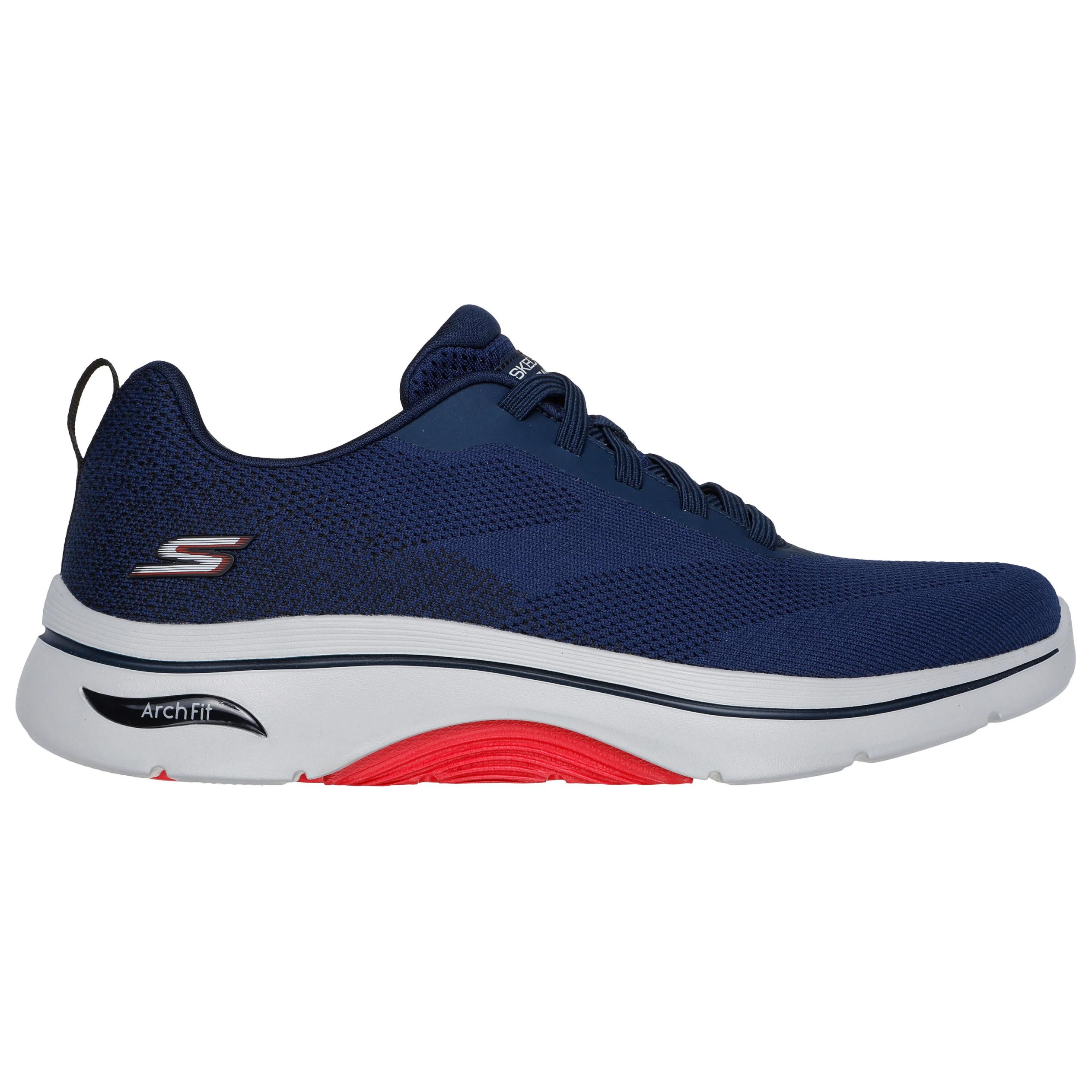 GO Walk Arch Fit 2.0 Низкие повседневные туфли мужские синие Skechers — фото 2