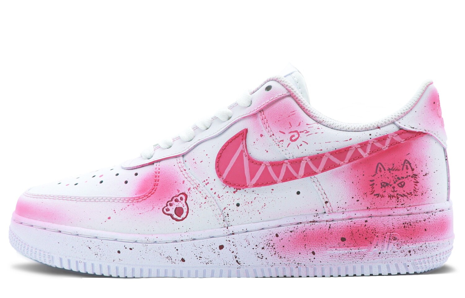 

Мужские кроссовки для скейтбординга Nike Air Force 1, Pink