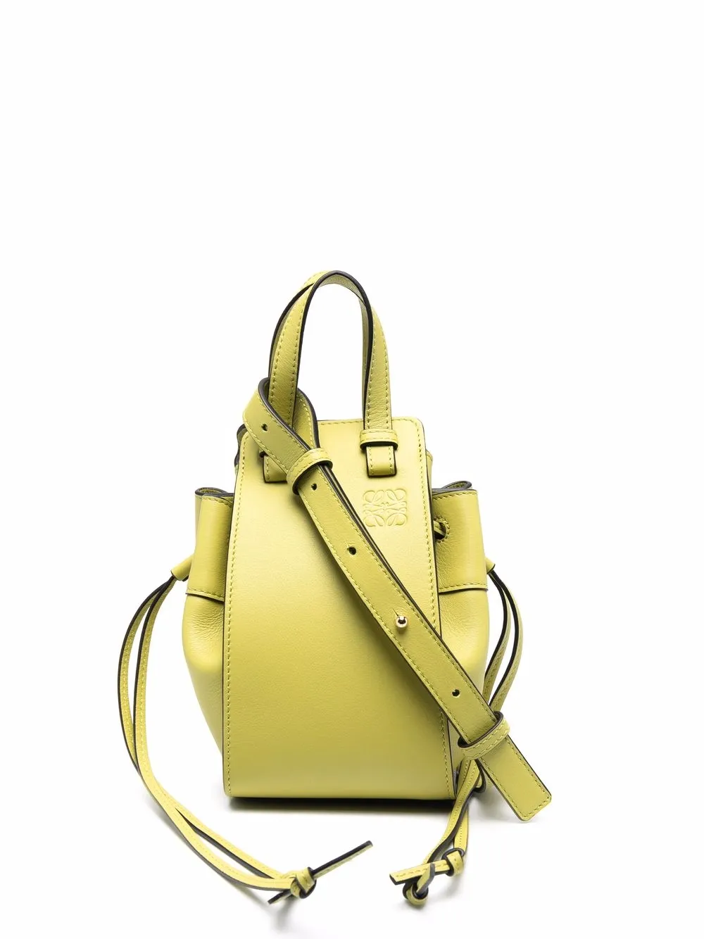 

Мини-сумка Hammock с логотипом Anagram LOEWE, зеленый