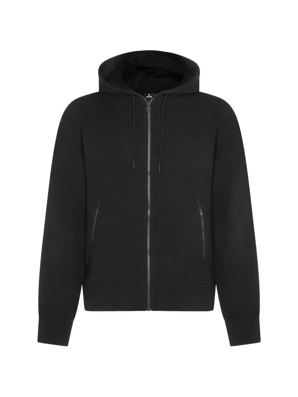 

Двустороннее джерси худи на молнии Mackage, черный