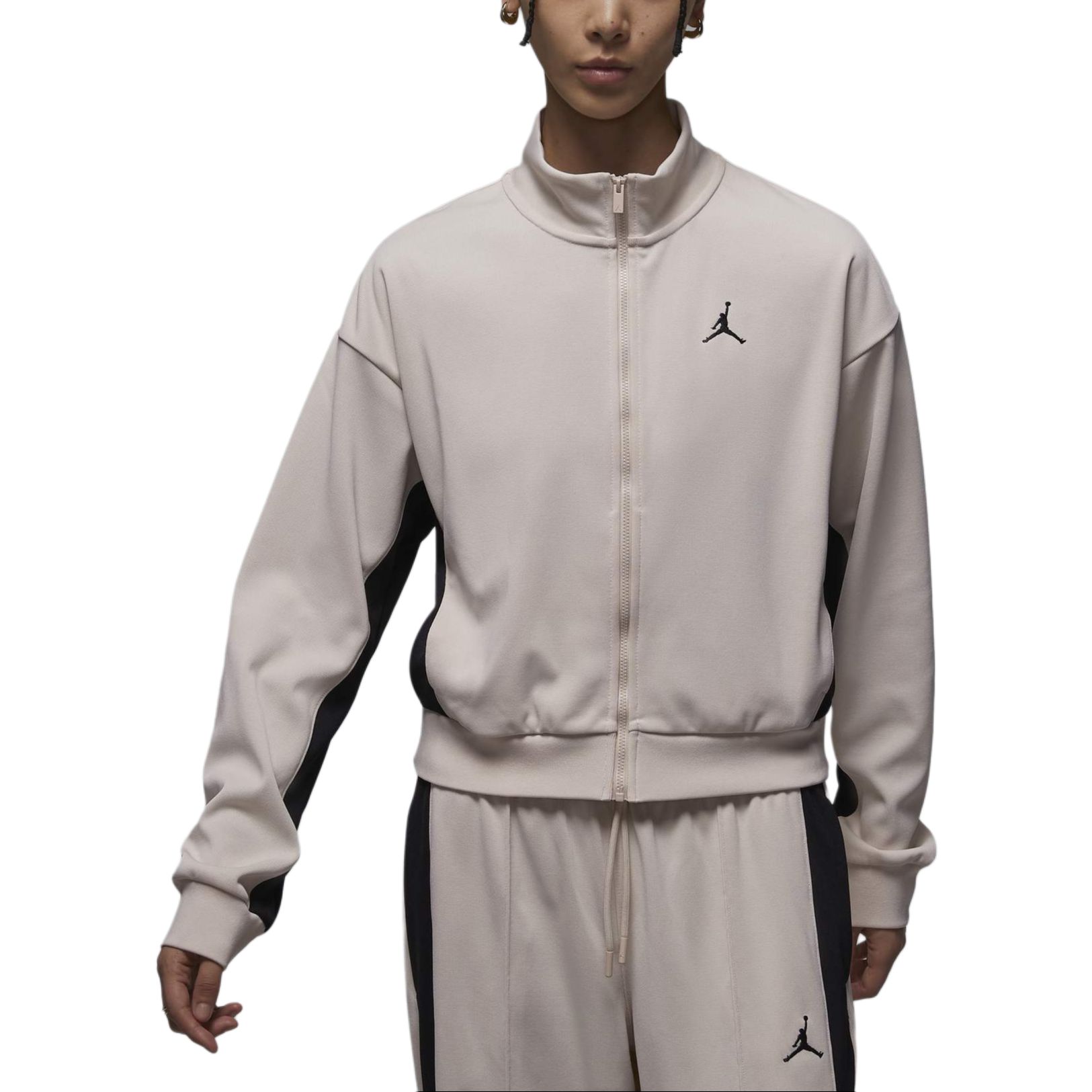 

JORDAN Женская Вязаная Куртка, Легендарный Светло-Коричневый/Черный/Черный