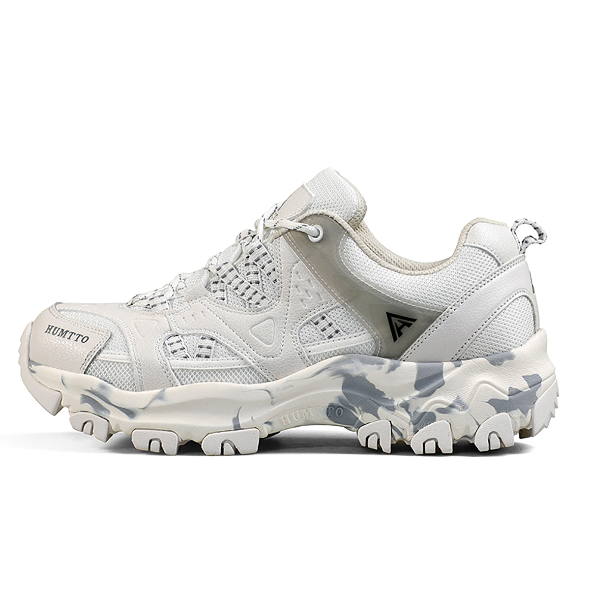 

HUMTTO Амортизирующие противоскользящие и износостойкие низкие уличные кроссовки женские белые