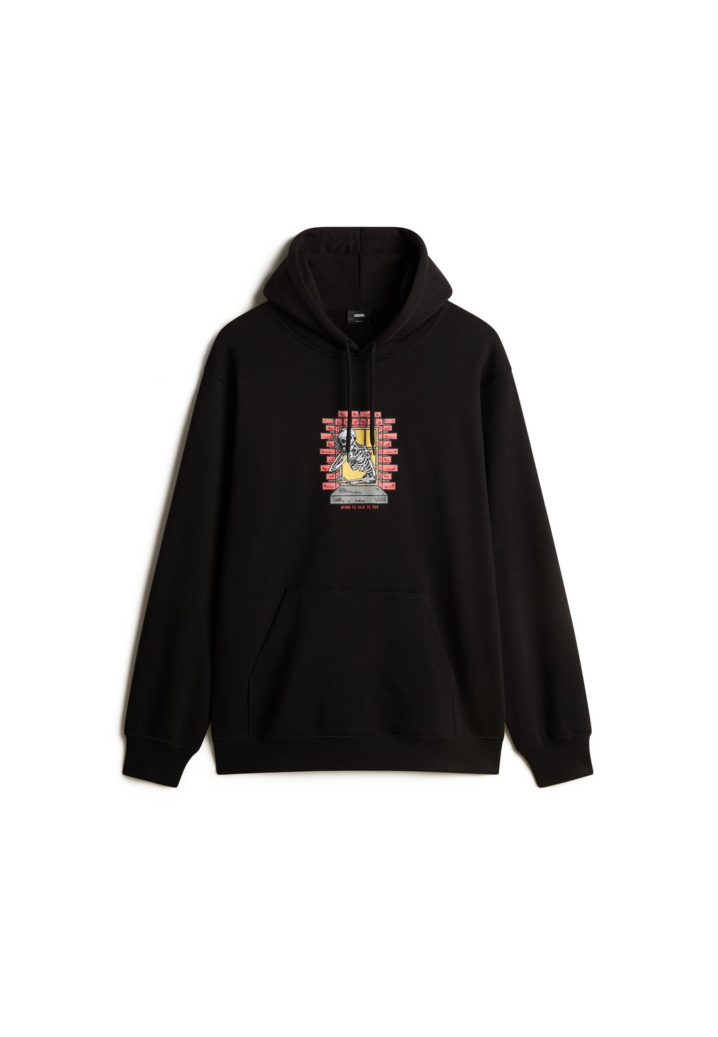 

Толстовка SKULL WINDOW HOODIE - Hoodie Vans, черный