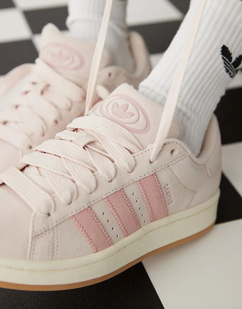 Кроссовки Campus 00s светло-розового цвета adidas Originals — фото 4