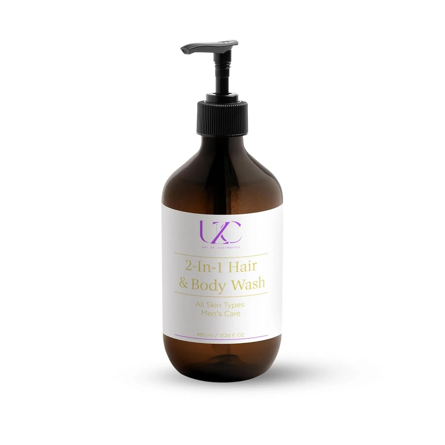 Мужской шампунь и гель для душа 2-в-1 от Clean Uzc Uni Zx Cosmetics