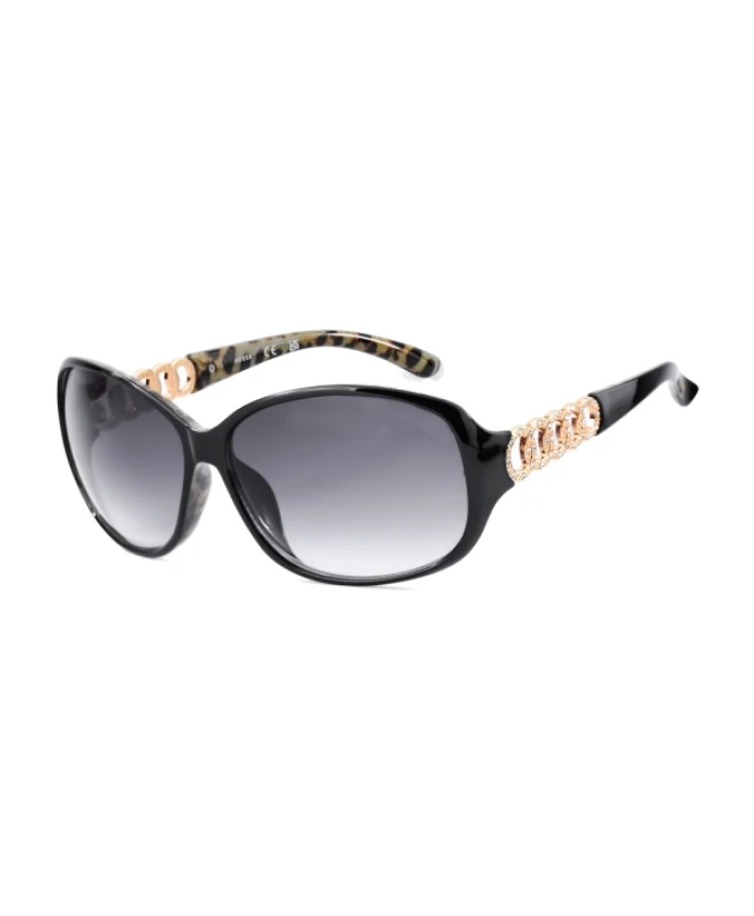 

Солнцезащитные очки из смолы для женщин Guess, черный