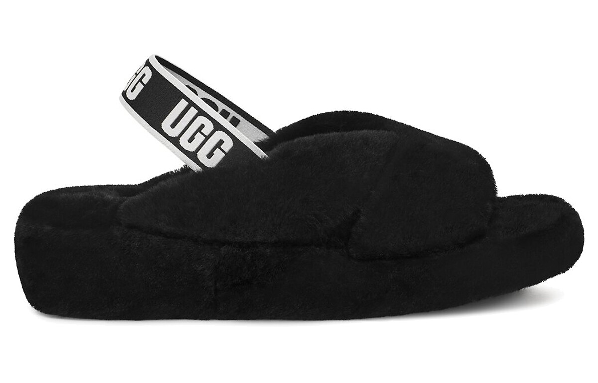 

Слайд женский черный Ugg