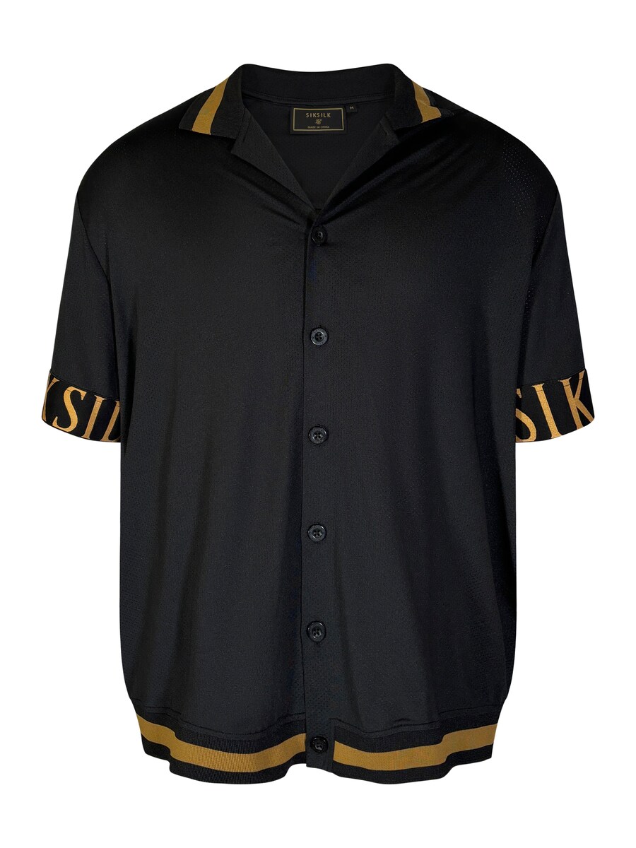 

Рубашка поло SikSilk Shirt, черный