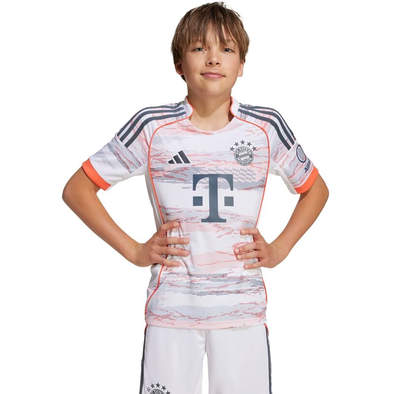 Выездная футболка ФК Бавария Мюнхен 25/26 Adidas, белый — фото 3